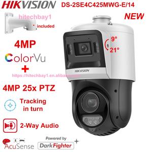 Hik Original DS-2SE4C425MWG-E/14 TandemVu 4 4 megapixel 25X <span class=keywords><strong>PTZ</strong></span> ColorVu & IR Acu sense Netzwerk Speed Dome Kamera PoE 2-Wege-Audio-Alarm - Product Image 2