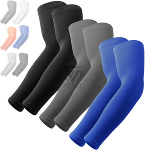 Uv protection Cycling <b>Arm</b> <b>Sleeves</b> for Men Women Cooling Basketball Sports <b>Compression</b> <b>Arm</b> <b>Sleeve</b> - Product Image 1