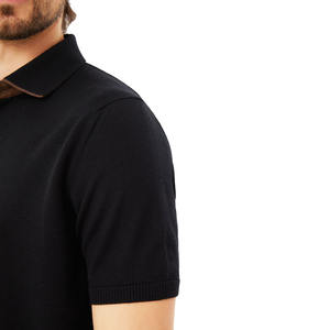 2025 été mode grande taille hommes pour chemises tricoté Anti-rides poche Logo personnalisé 100% coton Golf pour chemises SI-MPS-02 - Product Image 3