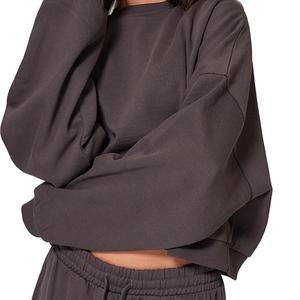 Titlists Blanc Femmes Costume Empilé Streetwear Survêtement Survêtement Deux Pièces Jogger Flare Pantalon Ensembles Baggy Survêtement Ensemble - Product Image 5