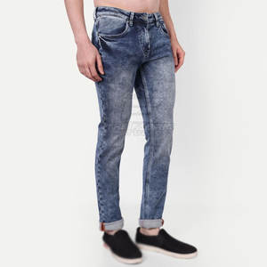 Straight Fit Comfortable Casual Men <b>Jeans</b> Pant High Quality Smooth Texture Fabric Perfect For Office <b>Work</b> And Casual Outings - Product Image 3