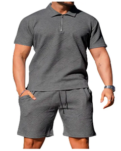 OEM Custom <b>Men's</b> Two Piece Set Summer Casual <b>Men</b> Athletic <b>Shorts</b> Set <b>Mens</b> Tshirts <b>Shorts</b> Sets - Product Image 4