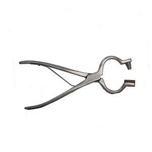 คีมเจาะรูจมูกวัวสแตนเลสใช้ซ้ำได้เครื่องมือสัตวแพทย์สำหรับสัตว์ปศุสัตว์ - Product Image 5