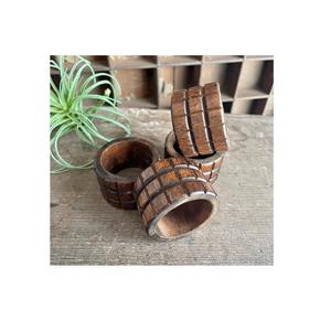 Offre Spéciale Vaisselle Rond de serviette en bois Supports les plus vendus Ronds de serviette en bois Artisanat Porte-serviettes de table - Product Image 1