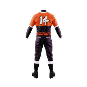 Ropa deportiva de alta calidad para hombre, uniforme de béisbol personalizado para hombre, uniforme de béisbol de último diseño, uniforme bordado impreso personalizado - Product Image 3