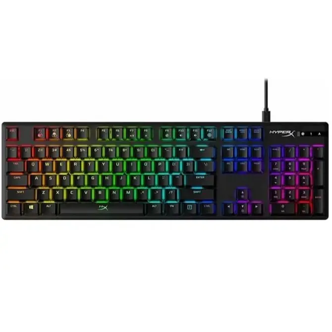 HyperX Alloy Origins Red Full Size RGB mini clavier et souris pour les jeux mobiles clavier de jeu mécanique à une main