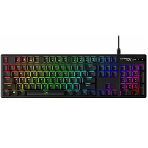 HyperX Alloy <strong>Origins</strong> Red Full Size RGB mini keyboard and mouse for mobile gaming one hand gaming keyboard mechanical - Product Image 1