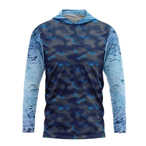 Camisa de Pesca de Manga Larga para Hombre, Camuflaje, Impresión por Sublimación, Secado Rápido, Protección Solar UPF 50, Ropa para Actividades al Aire Libre - Product Image 1