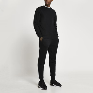 <b>Men's</b> Gym Jogger Pants Casual Heavyweight Cotton Drawstring Solid Color High Waist <b>Sports</b> <b>Trousers</b> <b>for</b> Spring Flat Elastic Waist - Product Image 2