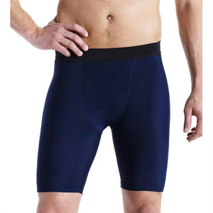 กางเกงขาสั้นรัดกล้ามเนื้อสำหรับผู้ชายกางเกงกีฬาเอวยางยืดกางเกงออกกำลังกายยิมฟิตเนสสำหรับฤดูร้อนแบบปรับแต่งได้ - Product Image 6