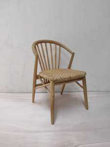 Silla de café de ratán natural clásica al por mayor de Indonesia para comedor al aire libre-Artículo caliente a bajo precio - Product Image 3