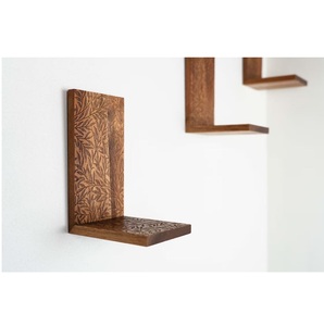 Floating wooden <b>shelf</b> wall mounted storage <b>shelves</b> for home hotels living room kitchen bathroom home decor accessories custom - Product Image 4