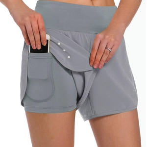 Nuevo diseño de moda Leggings de mujer con pantalones cortos de secado rápido fácil de usar ropa de calle pantalones cortos de mujer sostenibles para ropa de playa - Product Image 1