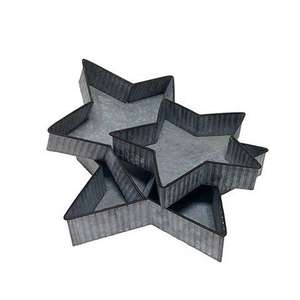 Plateau de service en bois et en métal avec poignée en forme de rectangle pour la maison et l'hôtel - Product Image 5