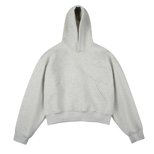 Sweat à capuche zippé unisexe oversize en polaire, style Y2K rétro, marron terreux, uni, vintage, effet délavé - Product Image 6
