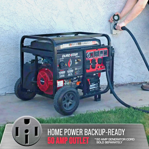 Generador Portátil de Combustible Dual de 13000W, Nuevo, Venta al por Mayor - Gas y Propano, Arranque Eléctrico para Toda la Casa - Product Image 2