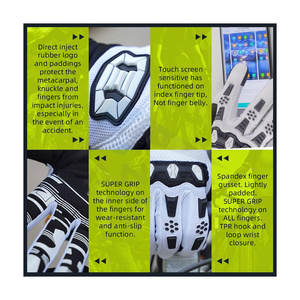 Guantes de Ciclismo de Alto Rendimiento para Bicicleta de Montaña, Guantes Deportivos de Dedos Completos para Carreras de Carretera, Motocross, Motociclismo Todoterreno - Product Image 5