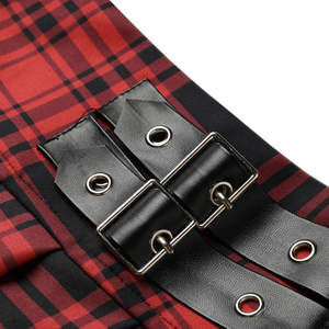 Tartan jupe traditionnelle moderne jupe femmes Highland coton Polyester Tartan jupe prix de gros bonne qualité - Product Image 3