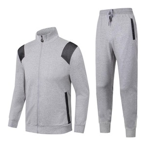 Survêtement à fermeture éclair à la mode vêtements de sport hommes à la mode confortable tenue décontractée Durable vêtements de tous les jours élégant costume d'entraînement - Product Image 2
