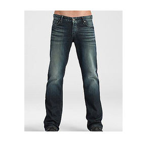 Pantalones vaqueros de negocios para hombre, jeans de pierna recta de talla grande - Product Image 1