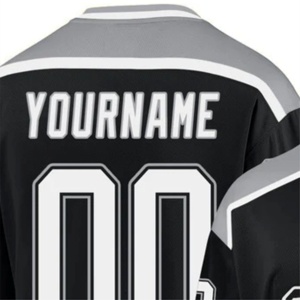 Venta al por mayor 100% poliéster aparejos sarga Premium auténtico Hockey Jersey transpirable ligero Ideal para la práctica competitiva - Product Image 4