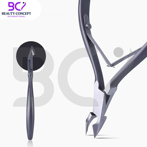 Herramienta de manicura y pedicura reutilizable personalizada más vendida, pinzas curvas para eliminar la piel muerta, recorte de cutículas para los dedos - Product Image 5