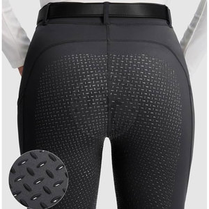 Pantalones de montar a caballo de tela suave para largas horas de equitación Pantalones ecuestres duraderos con asiento completo para un agarre máximo - Product Image 5
