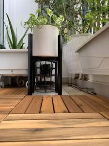 Utdoor caccacia OOD ecking Iles Heap arroz Or o ararden alalcony ATIO Iles asy nnstall ietam am rigin - Product Image 5