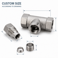 Raccords et connecteurs hydrauliques en acier inoxydable refroidis par eau ou liquide, usinage CNC sur mesure non standard, électroérosion à fil