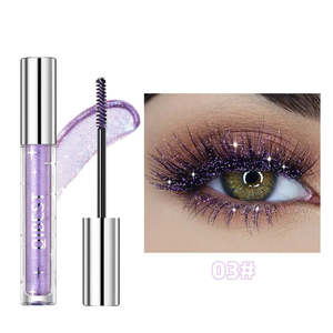 Shimmering for <b>Mascara</b> for Parties 3 Colors Long Lasting Gel Liquid Forms Halal Certified Waterproof Fiber Volumizing Makeup - Product Image 2