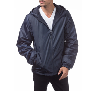 Chaquetas Cortavientos Impermeables y Resistentes al Viento para Hombre, con Cremallera, Azules, de Alta Calidad, para Correr y Entrenar, Personalizadas - Product Image 1