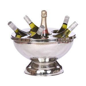 Bucket Design Stainless Steel Wine Bottle Chiller Champagne Ice Bucket Wine Bottle Holder Champagne Coolers & Wine Chillers - Product Image 6