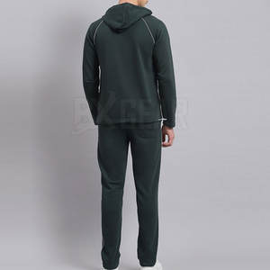 Streetwear Inspiré Demi Zip Survêtement Pour Hommes Avec Veste Assorti Et Joggers Parfait Pour La Mode Et Le Confort - Product Image 3