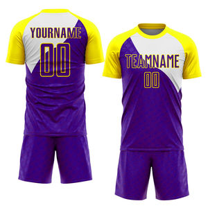 Camiseta de fútbol de secado rápido de alta calidad y nuevo diseño personalizado 100% material de poliéster - Product Image 4