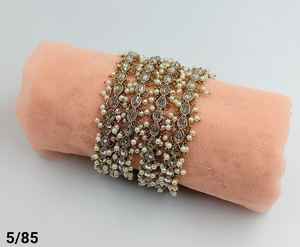 Bracelets en laiton indiens à la mode et traditionnels bracelets de mariage pour femmes et filles - Product Image 1