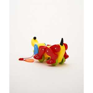 Lazy <b>Dog</b> Leisurely Stroll Pull-<b>Toy</b> & <b>Walker</b> for Toddlers Perfect Pet Companion - Product Image 3