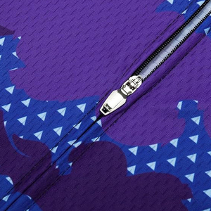 Vente en gros de maillots de cyclisme respirants à séchage rapide avec manches courtes Maillots personnalisés avec nom d'équipe - Product Image 3