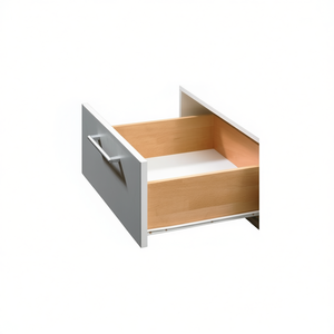 รางเลื่อน Hettich FR 402 พร้อมตัวควบคุมการหยุด สีขาว ความยาวมาตรฐาน 500 มม. รับน้ำหนักได้ 25 กก. ความยาวลิ้นชัก 500 มม. สำหรับจัดระเบียบตู้ - Product Image 3