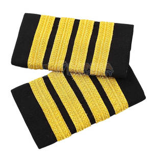 Épaulettes professionnelles pour les uniformes scolaires et du personnel, accessoires d'uniformes, épaulettes de forme élégante - Product Image 3