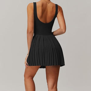 Vestido DE TENIS transpirable La mejor calidad Ropa deportiva de secado rápido Vestido de uniforme de tenis de paleta Hecho en Pakistán - Product Image 6