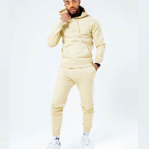 100% coton hiver lettre imprimer à manches longues sweats à capuche et joggers 2 pièces ensemble survêtement - Product Image 6