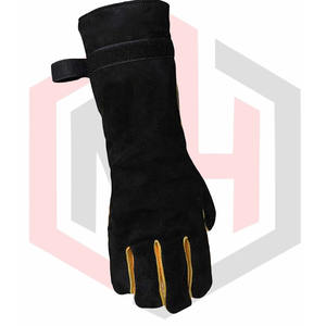 Gants en cuir de soudage TIG de qualité supérieure résistants à la chaleur, légers, meilleurs matériaux naturels pour la conception de logos, gants en cuir de vachette - Product Image 2