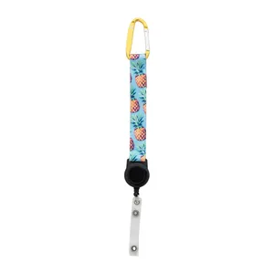 Porte-clés YoYo en RPET pour porte-badges - Accessoire écologique - Product Image 1