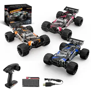 001E/002E 1:14 Scale 4WD 40+KM/H High-Speed Remote Control Off-Road Pickup Brushless Motor RC Cars Toys Kids Adult Racing Gifts
