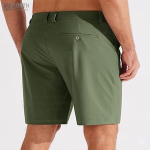 Pantalones Cortos de Golf para Hombre de Primera Calidad, Servicio OEM, Secado Rápido, Antiarrugas, Lona Sostenible de Poliéster/Algodón, Cordón Ajustable Personalizable - Product Image 4