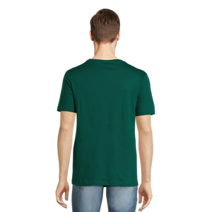 เสื้อยืดผู้ชายทรงเข้ารูปทันสมัย พิมพ์ลายโลโก้และลายขนาดใหญ่ตามสั่ง ผ้าฝ้าย 100% ดีไซน์คอกลม ผ้าถัก - Product Image 3