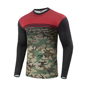 Camisetas de MTB hechas a medida de alta calidad, camisetas transpirables para bicicleta de montaña MTB para verano, camiseta de carreras al aire libre - Product Image 1