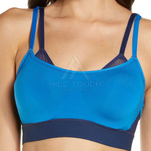 High Impact Women Sports Bra <b>Padded</b> Adjustable Straps Seamless Breathable Mesh Yoga <b>Running</b> Gym Fitness Workout Athletic - Product Image 4