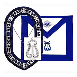 Prix de gros 100% coton sur mesure Meilleure vente Tablier maçonnique Tabliers maçonniques de haute qualité personnalisés - Product Image 6