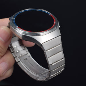 Cinturino di Lusso in Titanio dal Design Originale Senza Spazi per <span class=keywords><strong>Huawei</strong></span> GT6 Pro 46mm Bracciale di Ricambio in Acciaio a Sgancio Rapido per GT6PRO - Product Image 6
